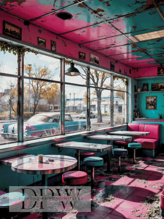 Dying Diner by QN 90x120cm mit 270 Farben DPW-2563