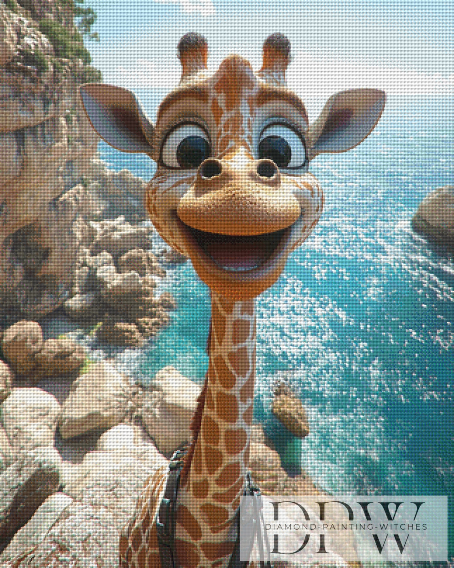 Mathilda by Pixxel Pics 80x100cm mit 210 Farben DPW-2599