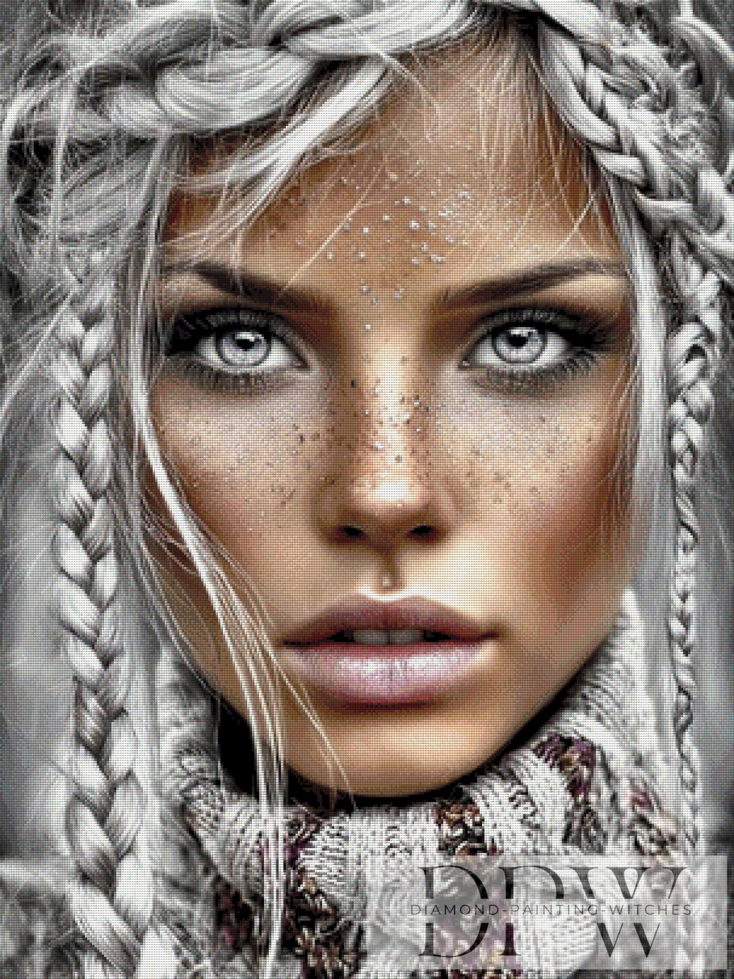 Helga by CleoDora 75x100cm mit 120 Farben DPW-259