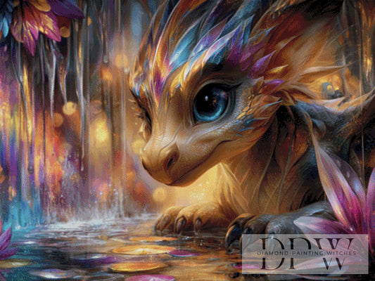 Saphirae by Sweet_Loco_AI 100x75cm mit 240 Farben DPW-2617