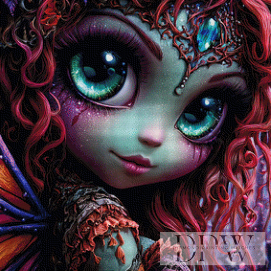 Fallen Angel 2.0 by Casalla Vendetta 70x70cm mit 270 Farben DPW-2630