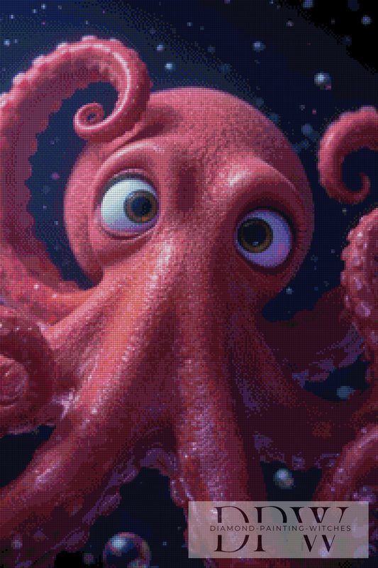 Octopussy by Casalla Vendetta 50x75cm mit 100 Farben DPW-2644