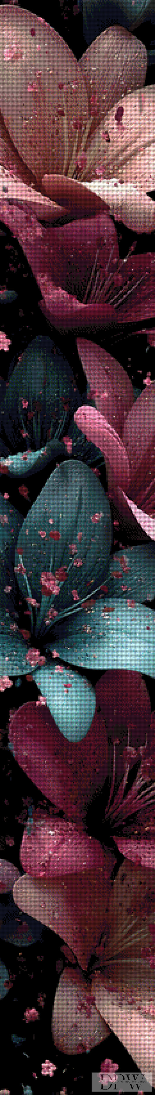 Lilienrausch by theA.art 30x210cm mit 170 Farben DPW-2667