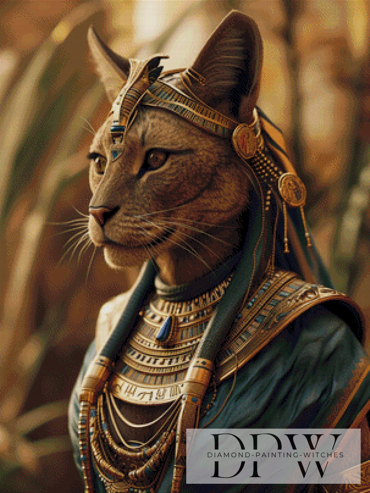 Egyptian Royal by Pixxel Pics 75x100cm mit 140 Farben DPW-2690