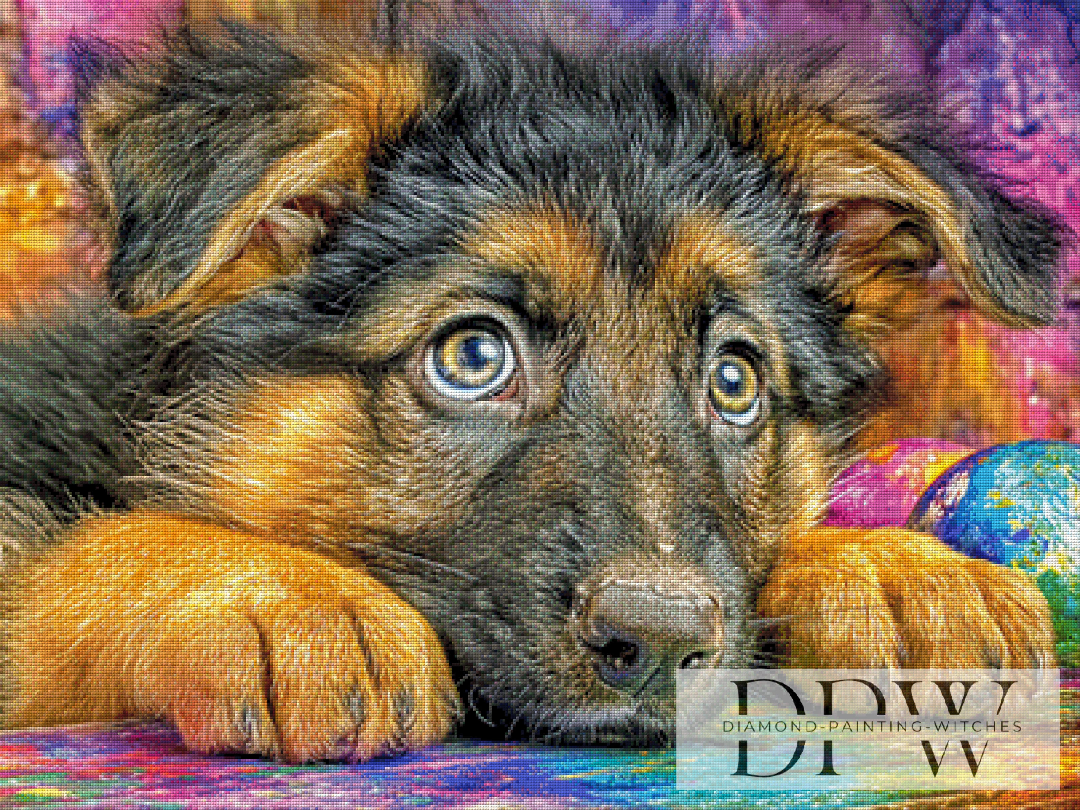 Baby Schäferhund by CreatiVart mit 350 Farben