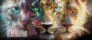 Drei Seelen ein Blick by theA.art mit 270 Farben