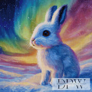 Polar Hare by Luna 80x80m with 210 colors