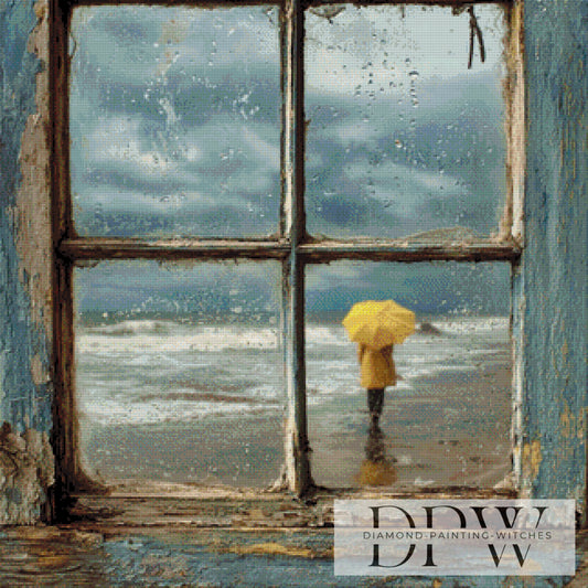 Nordsee by Luna 80x80cm mit 130 Farben DPW-2815