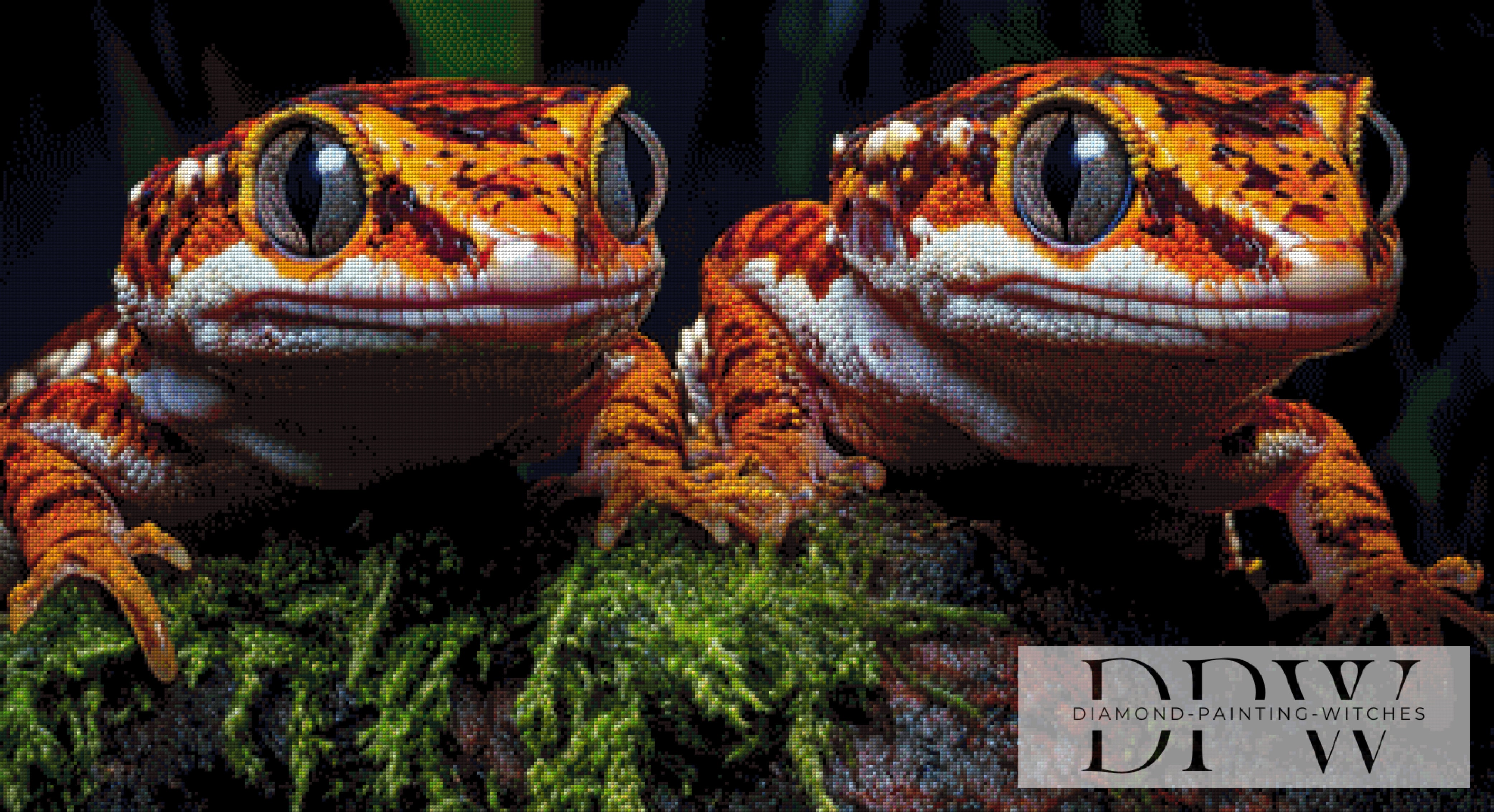 Geckosisters by theA.art mit 250 Farben