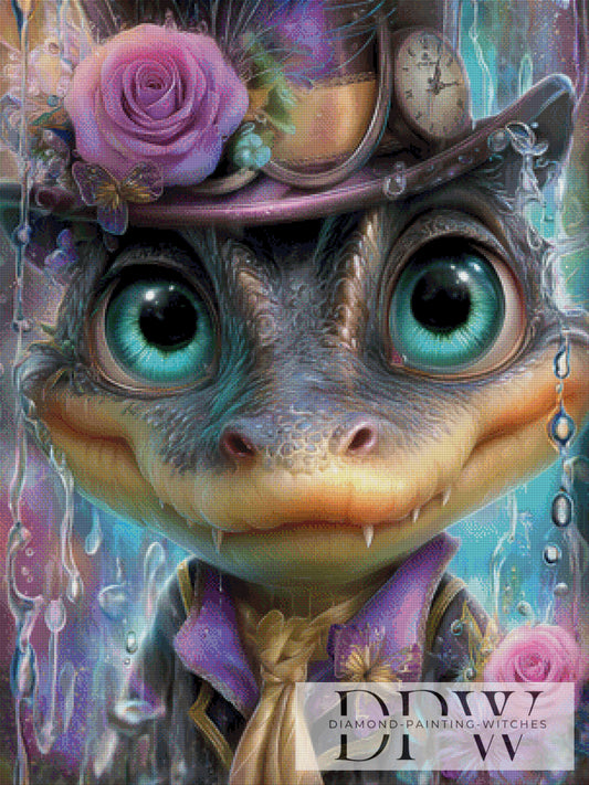 Edelkroko by Elly_A.I. 75x100cm mit 280 Farben DPW-2905