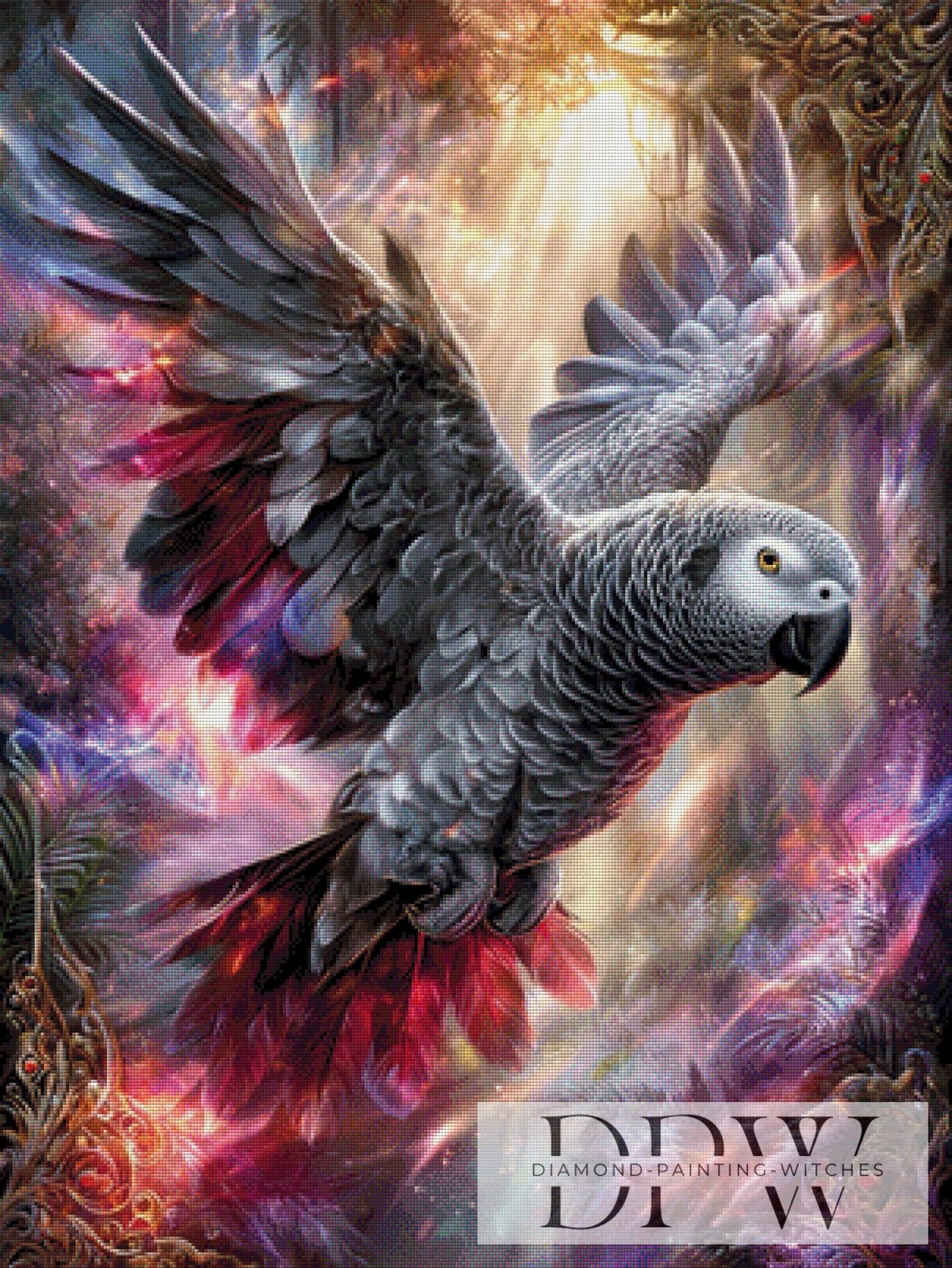 Loki by Sweet_Loco_AI 75x100cm mit 290 Farben DPW-2924