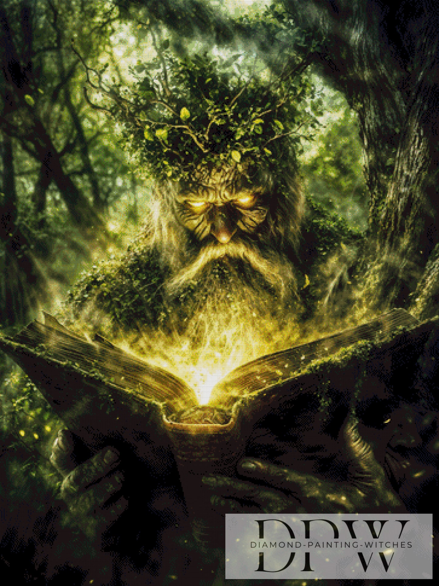 Branchbeard by Pixxel Pics 90x120cm mit 110 Farben DPW-2949