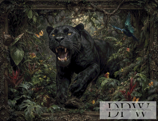 Living Jungle Painting by Pixxel Pics 130x100cm mit 125 Farben DPW-2952