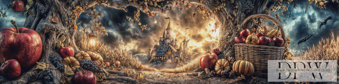 Herbst Panorama by Pixxel Pics 200x50cm mit 200 Farben DPW-2959