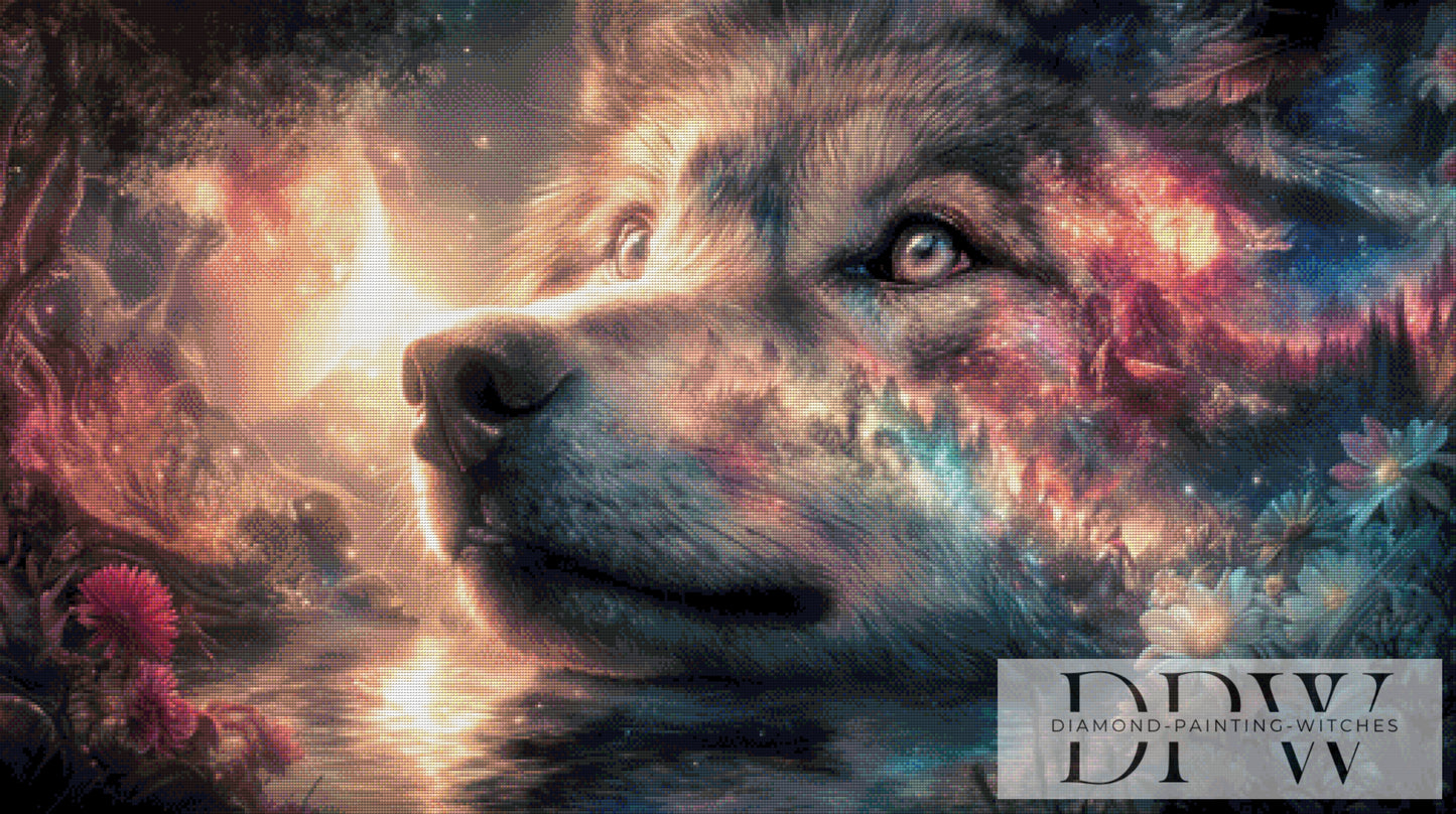 Silvaris by ellufija 125x70cm mit 180 Farben DPW-2981