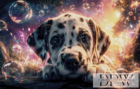 Dalmatiner by ellufija 110x70cm mit 200 Farben DPW-2983