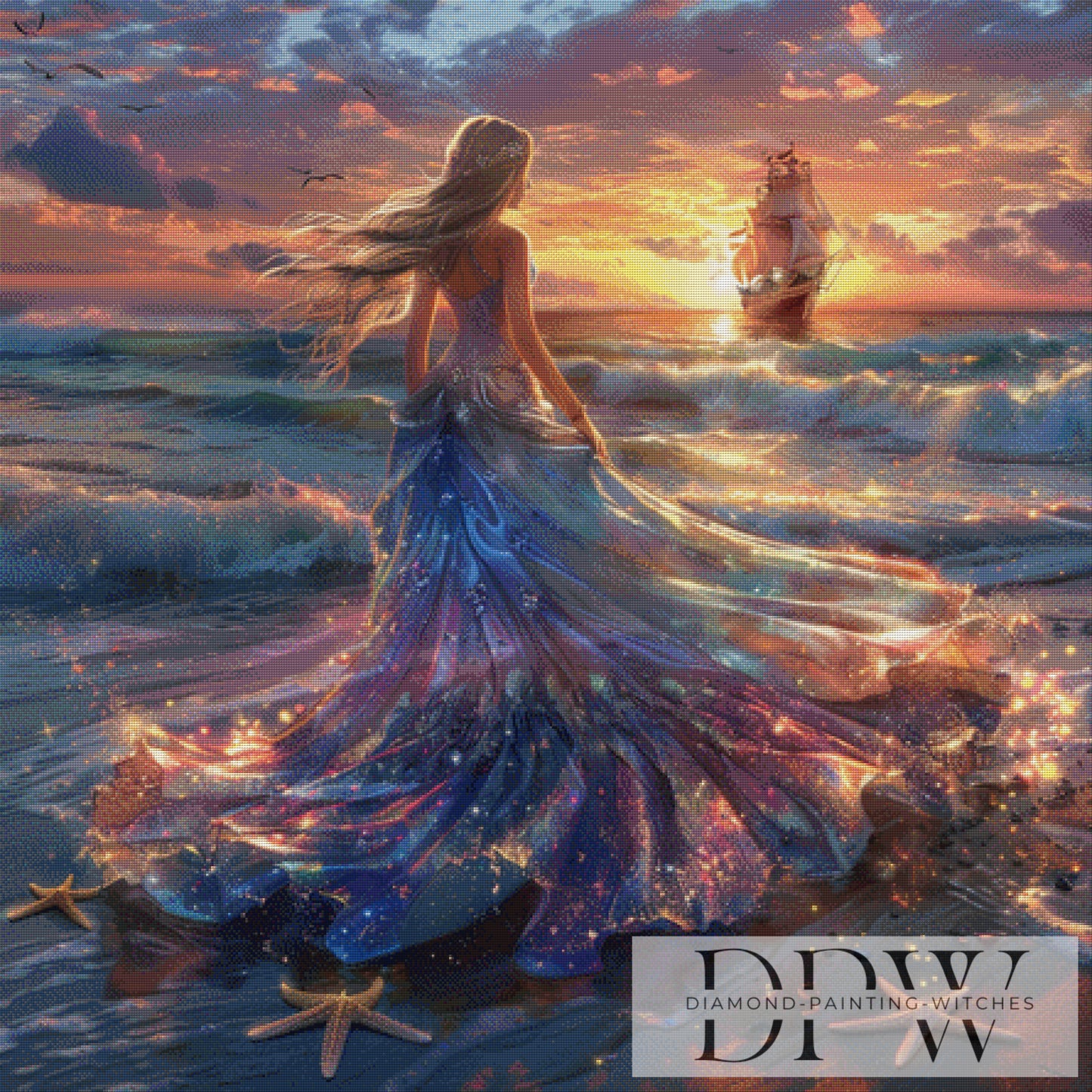 Ariana by ellufija 110x110cm mit 210 Farben DPW-2985