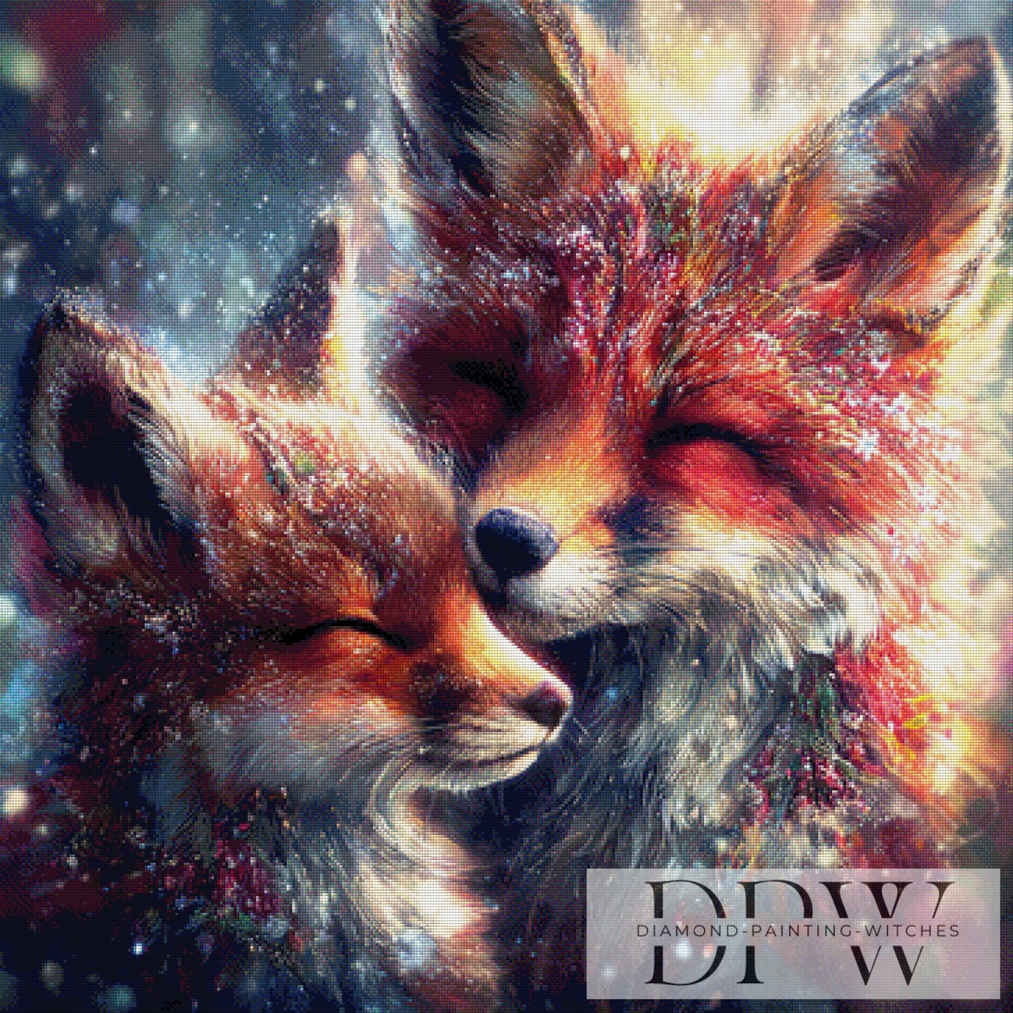 Mutterliebe by ellufija 90x90cm mit 290 Farben DPW-2996