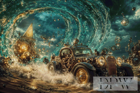 Time Tunnel by Pixxel Pics 120x80cm mit 170 Farben DPW-3033