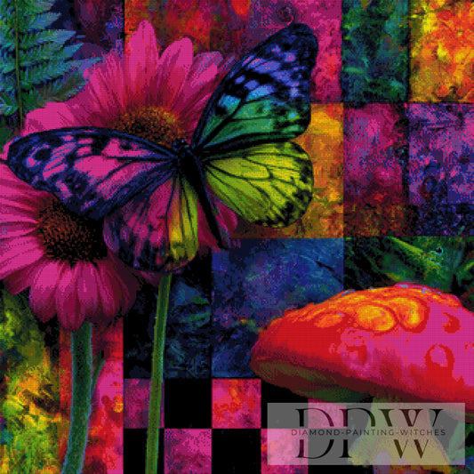 Colour Art 1  by Sunshine, 80x80cm mit 170 Farben DPW-3047
