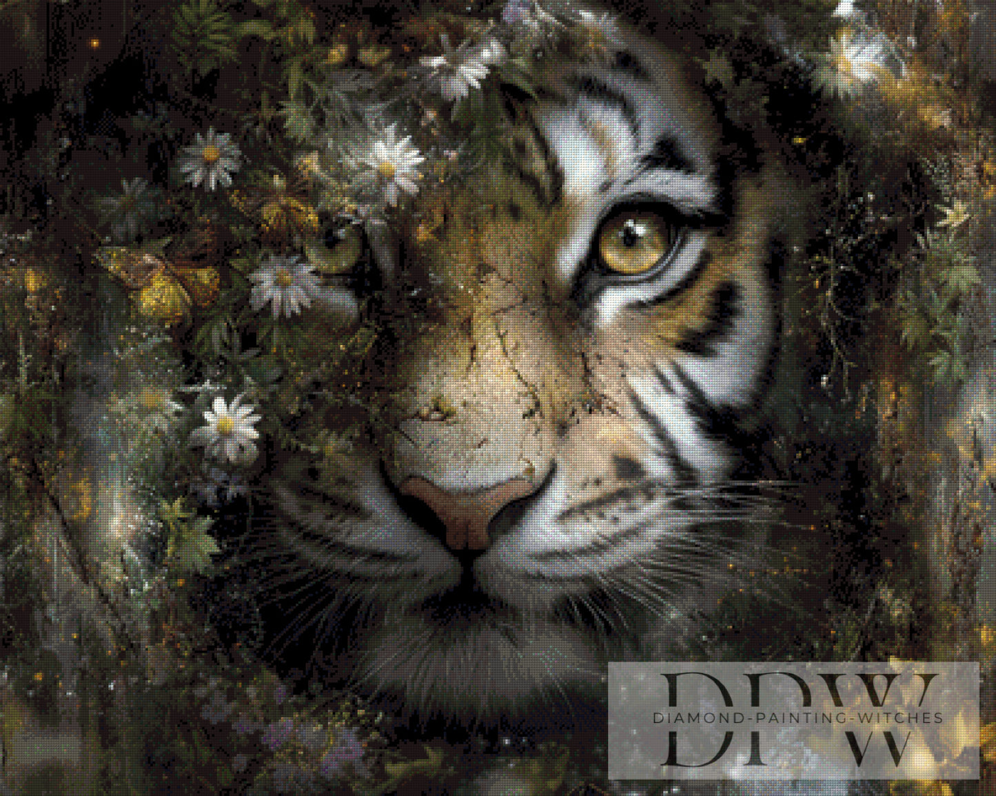 Wildlife 2 by Morrigan 100x80cm mit 115 Farben DPW-3061