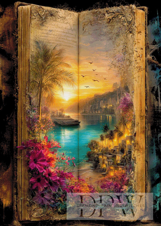 Sea Book II by Morrigan 100x140cm mit 290 Farben DPW-3064