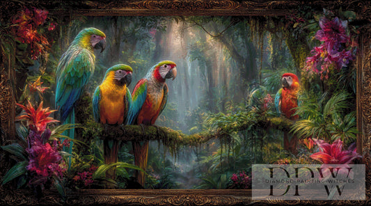 Cozy get together frame II by Morrigan 160x90cm mit 290 Farben DPW-3069