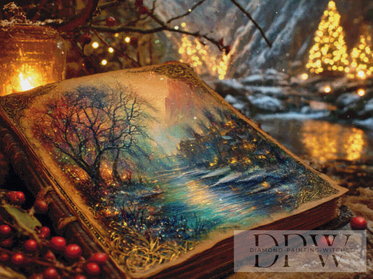 Christmas Book by Morrigan 120x90cm mit 220 Farben DPW-3073