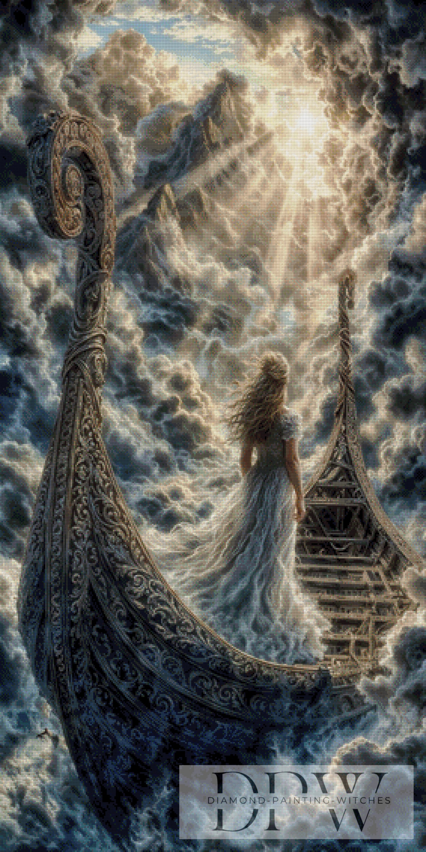 Sailing against the wind by Pixxel Pics 70x140cm mit 110 Farben DPW-3076