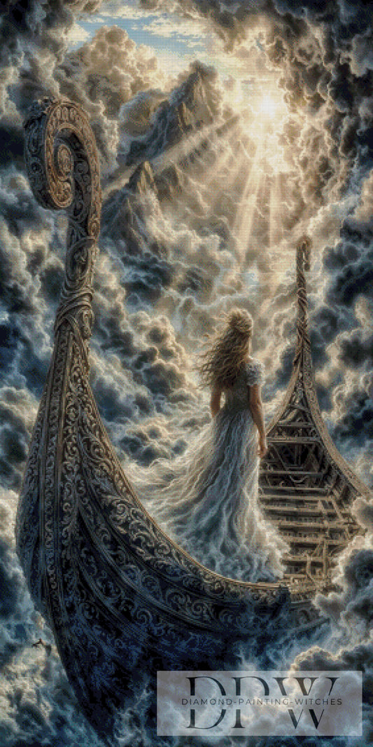 Sailing against the wind by Pixxel Pics 70x140cm mit 110 Farben DPW-3076