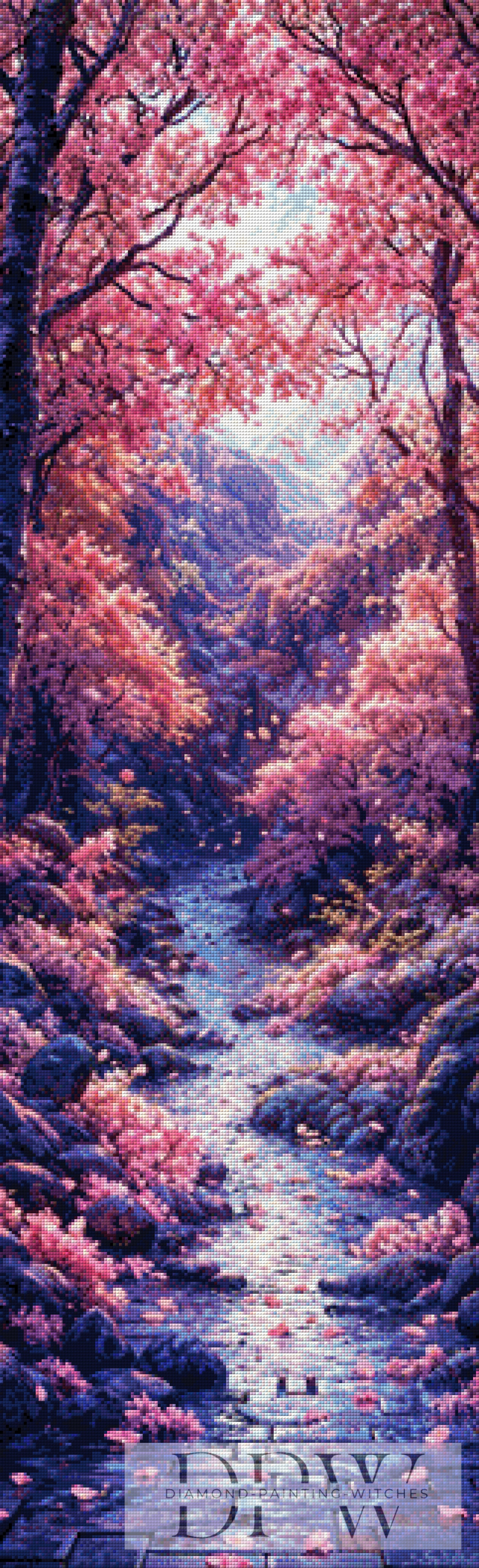 Cherry Blossom Path by Pixxel Pics mit 170 Farben