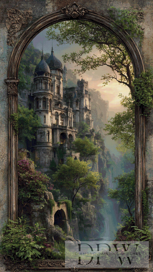 Castle Frame by Morrigan 90x160cm mit 135 Farben DPW-3088