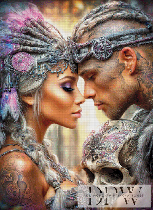 Forever by Elly_A.I  80x110cm mit 270 Farben DPW-3104