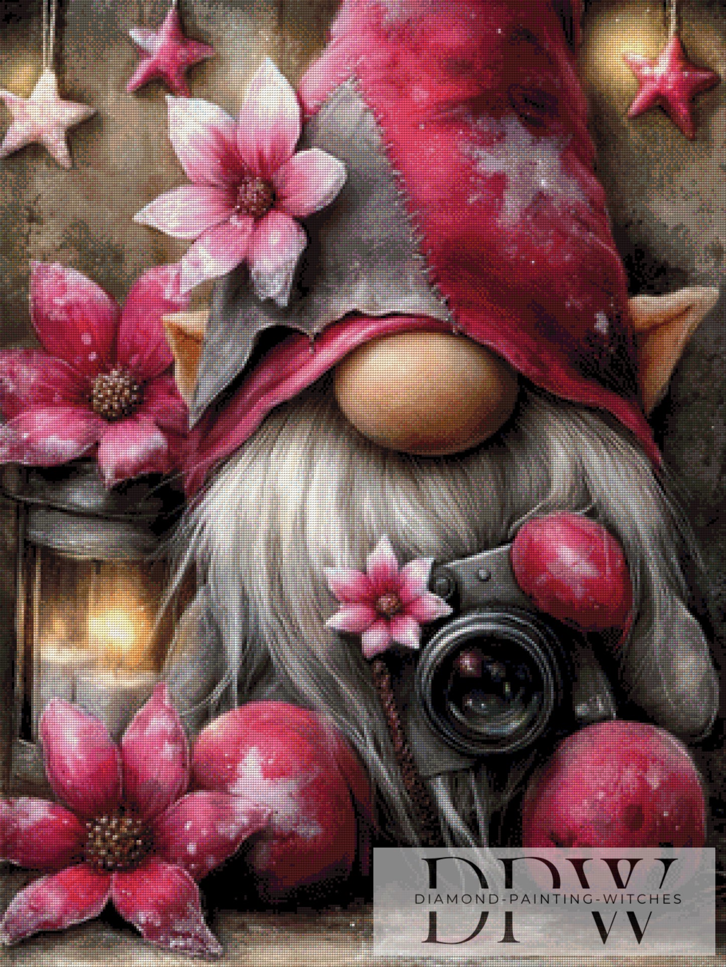 Gnomarazzi by Elly_A.I  75x100cm mit 210 Farben DPW-3106