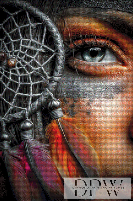 Wächter des Schlafes by theA.art 60x90cm mit 190 Farben DPW-3126