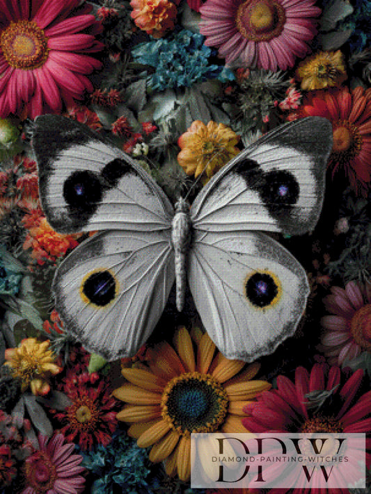 Farbträume und Schattenflügel by theA.art 75x100cm mit 240 Farben DPW-3149