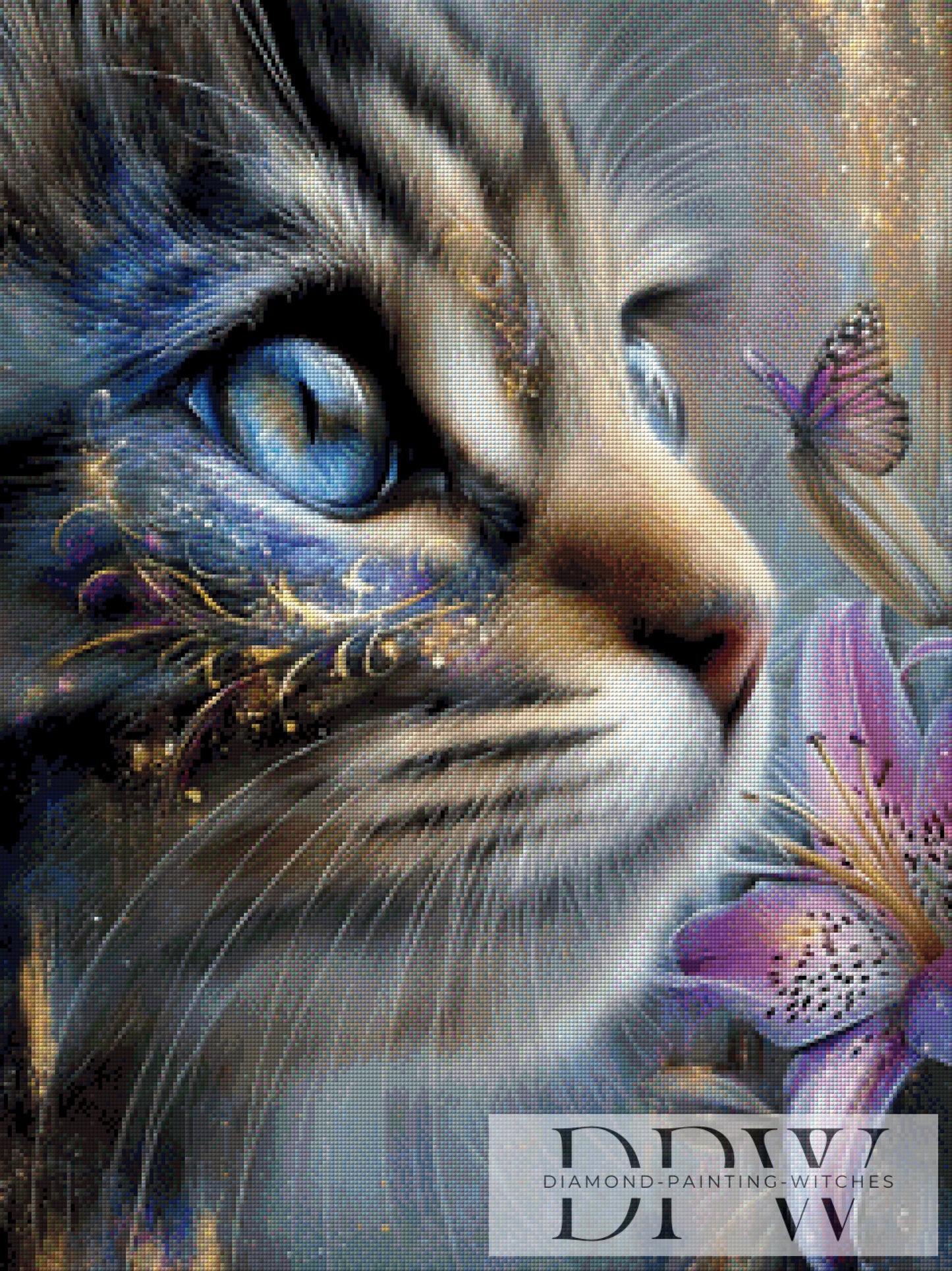 Ginny by Elly_A.I. 60x80cm mit 190 Farben DPW-3178