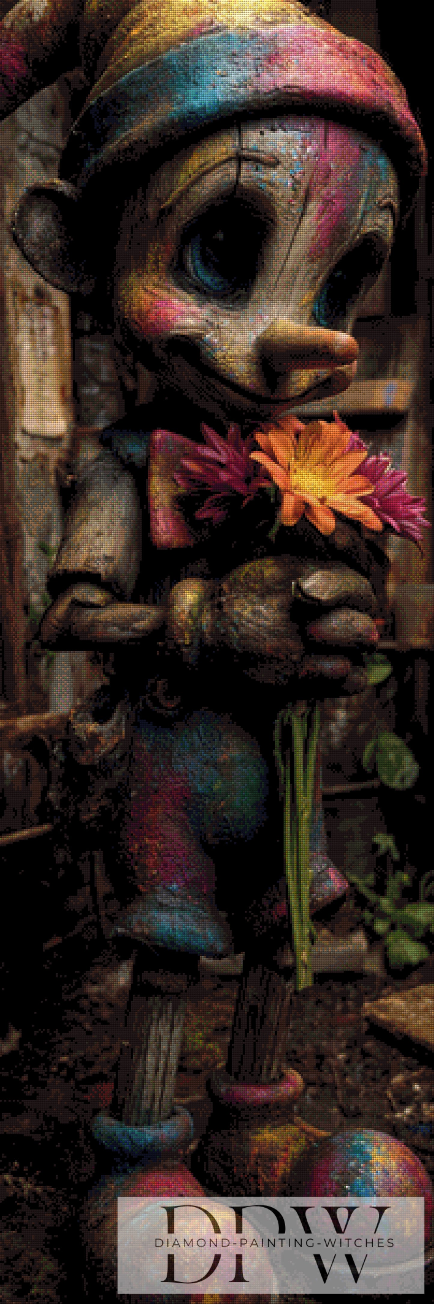 Holzi by QN 50x150cm mit 240 Farben DPW-3181