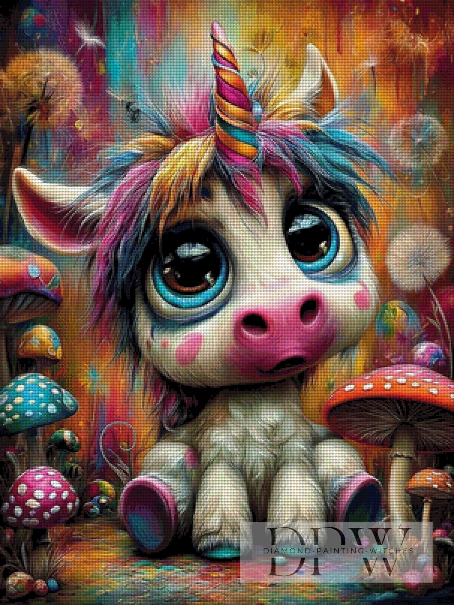 Spirit by CleoDora 75x100cm mit 370 Farben DPW-318