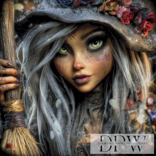 The Witch by Casalla Vendetta 80x80cm mit 200 Farben DPW-3196