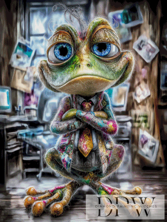 Crazy Frog by Casalla Vendetta 75x100cm mit 320 Farben DPW-3200