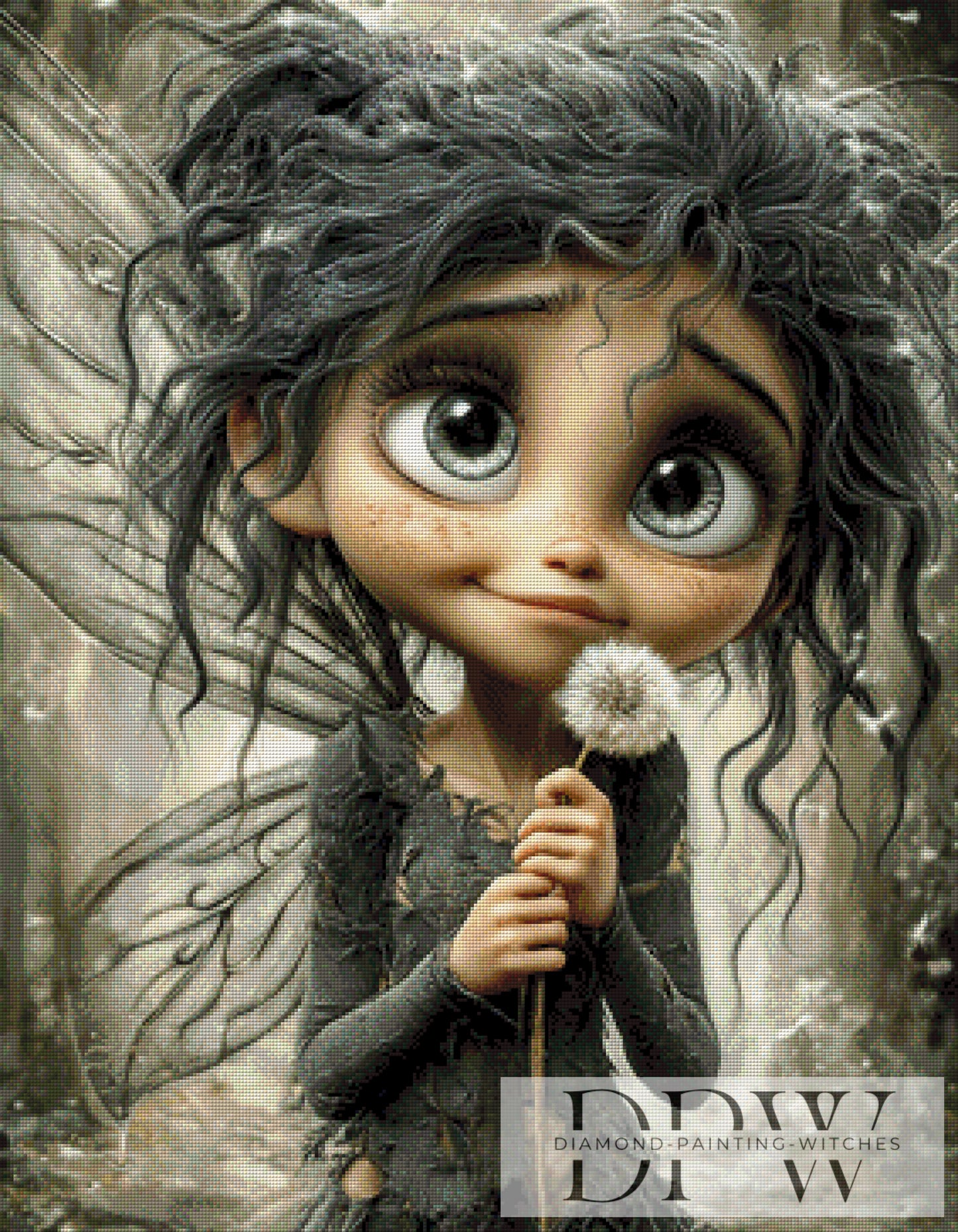 Mürrische Myrte by Casalla Vendetta 70x90cm mit 125 Farben DPW-3203