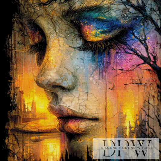 Innere Stimme by Casalla Vendetta 80x80cm mit 310 Farben DPW-3207