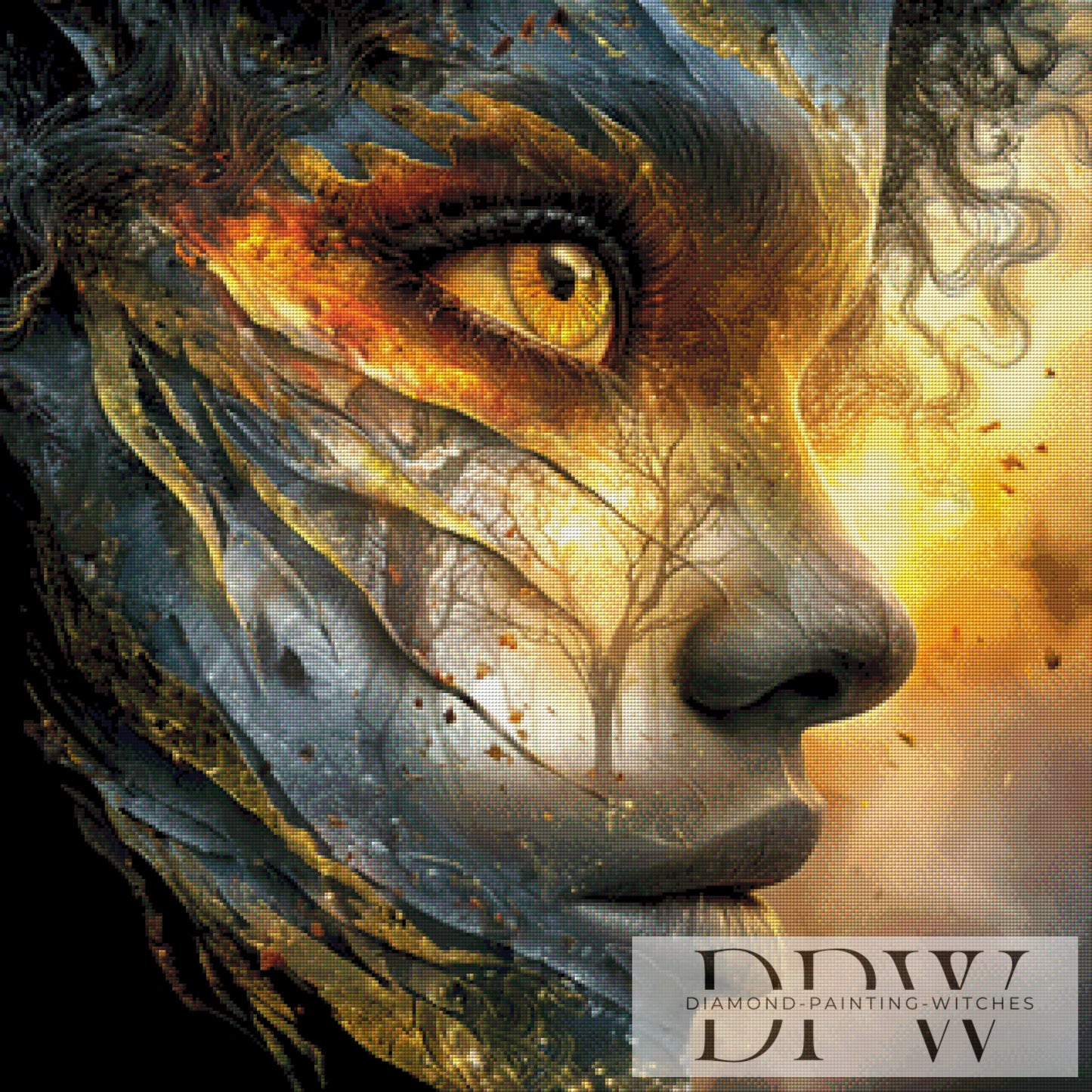 Helena by Casalla Vendetta 80x80cm mit 190 Farben DPW-3212