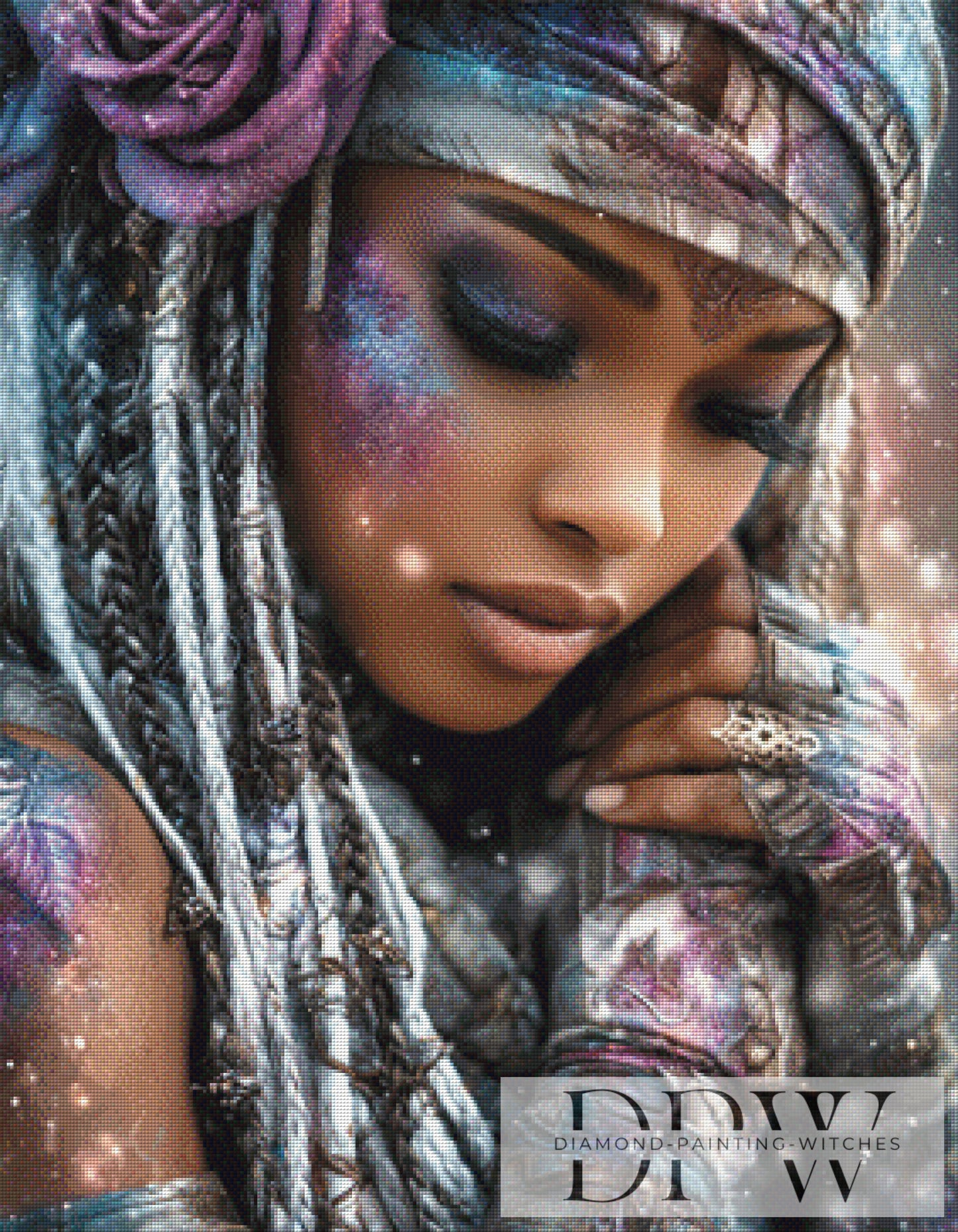 Bellatrix by Elly_A.I. 70x90cm mit 190 Farben DPW-3219