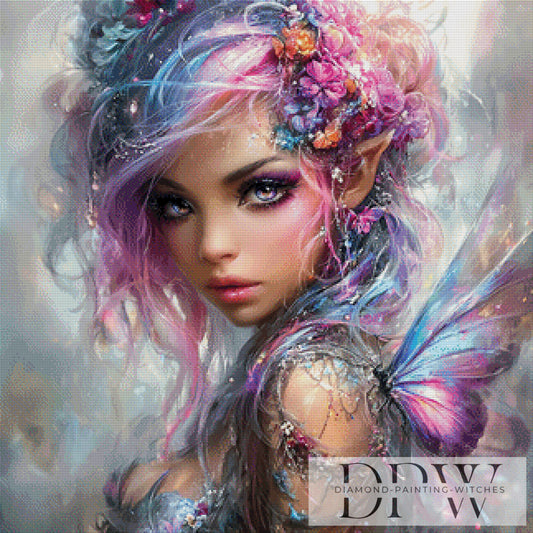 Traumfee by Catill 80x80cm mit 260 Farben DPW-3220