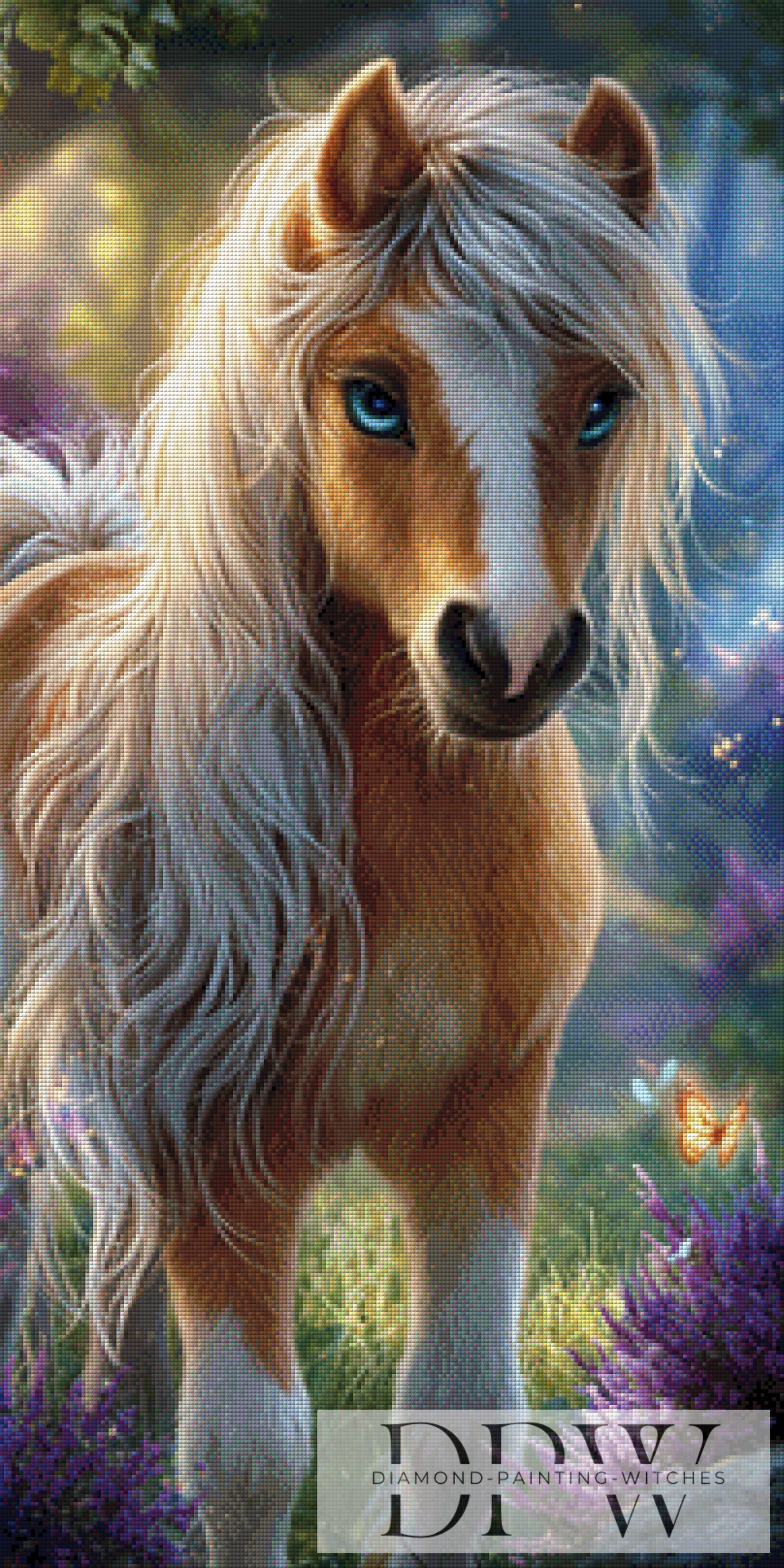 Sweet Honey by Sweet_Loco_AI 50x100cm mit 230 Farben DPW-3267