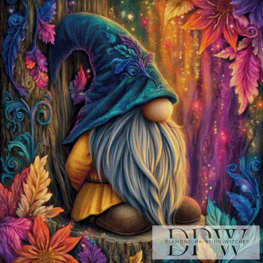 Chill Zwergi by Sweet_Loco_AI 80x80cm mit 290 Farben DPW-3273