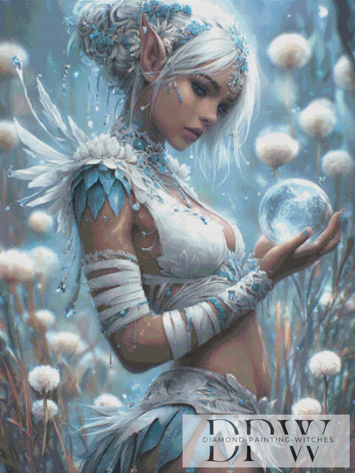 Cotton Fairy by Sweet_Loco_AI 75x100cm mit 100 Farben DPW-3276