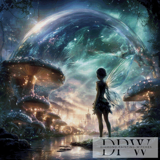 Feental by Sweet_Loco_AI 90x90cm mit 200 Farben DPW-3278